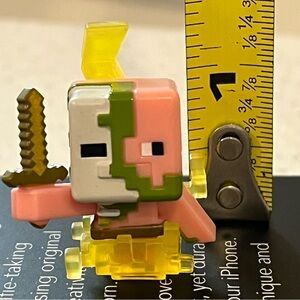 Minecraft Spawning Zombie Pigman Mini Figure Mattel Mojang